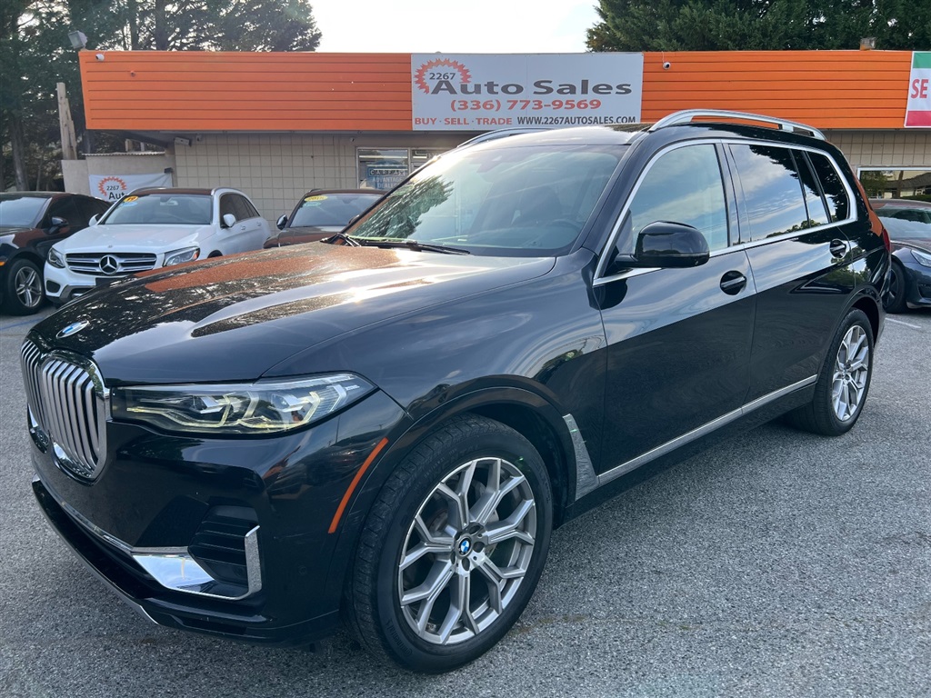2020 BMW X7 xDrive40i AWD Negro SUV/Crossover Tracción en las cuatro ruedas Automática