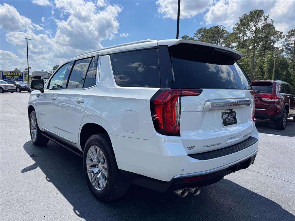 2023 GMC Yukon Denali 4WD  WHITE at Burns GMC