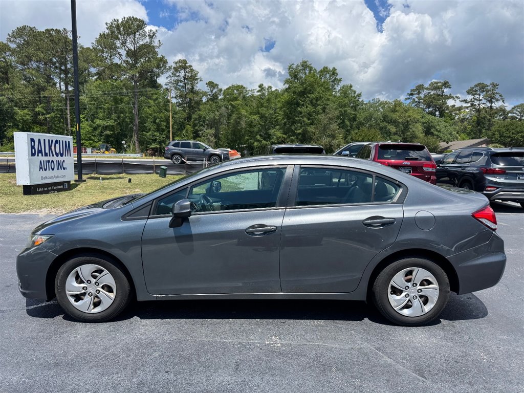 2013 Honda Civic LX Sedan 5-Speed AT - 4