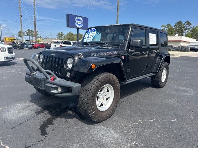 Black 2014 Jeep Wrangler Unlimited Rubicon 4WD SUV / Crossover Four-Wheel Drive Automatic