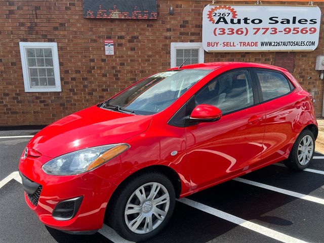 Red 2014 Mazda MAZDA2 Sport Hatchback Front-Wheel Drive Automatic