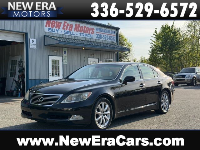 Black 2007 Lexus LS 460 RWD Sedan Rear-Wheel Drive Automatic