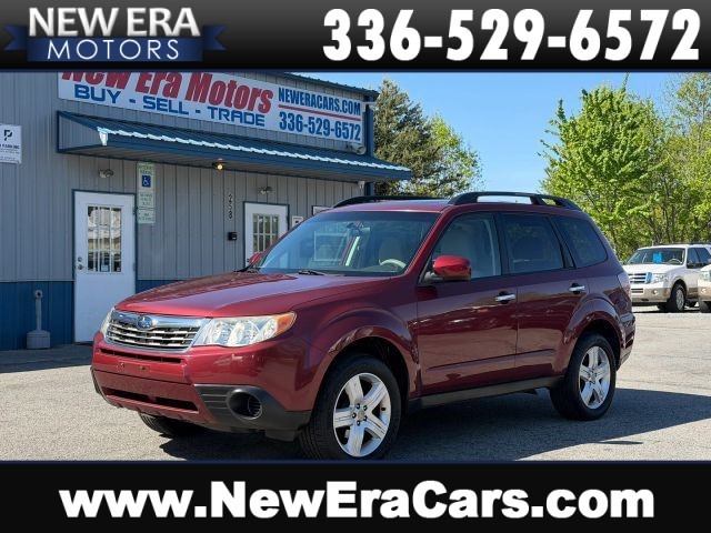 Red 2010 Subaru Forester 2.5 X Premium SUV / Crossover All-Wheel Drive 4-Speed Automatic Overdrive