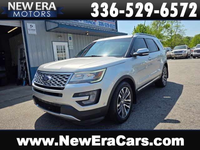 Silver 2017 Ford Explorer Platinum AWD SUV / Crossover All-Wheel Drive 6-Speed Automatic