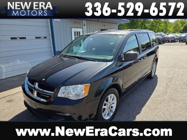 Black 2014 Dodge Grand Caravan SXT FWD Minivan Front-Wheel Drive 6-Speed Automatic