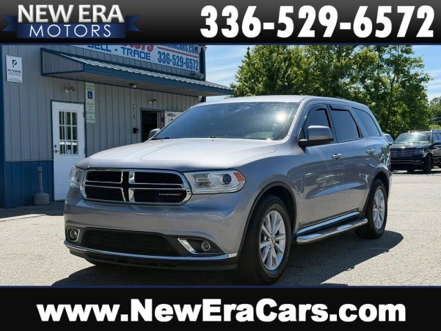 Silver 2019 Dodge Durango SXT RWD SUV / Crossover Rear-Wheel Drive 8-Speed Automatic