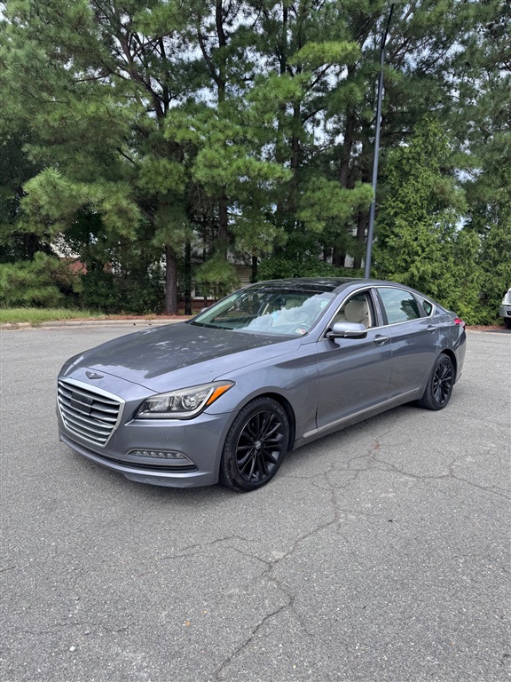 Gray 2016 Hyundai Genesis Sedan  Automatic
