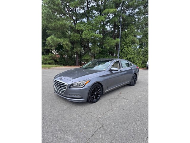 Gray 2016 Hyundai Genesis Sedan Automatic
