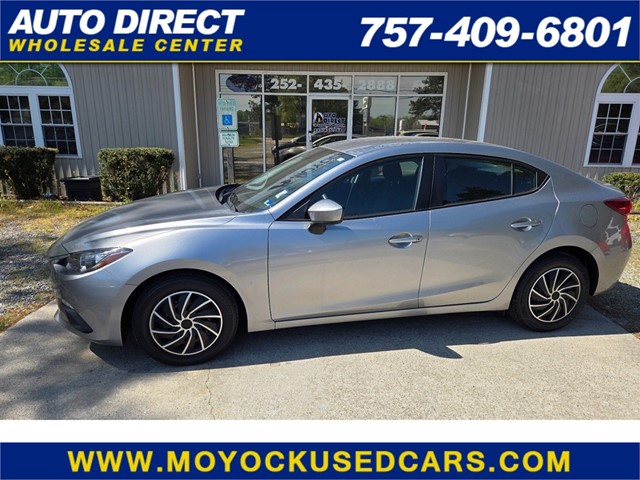 Silver 2015 Mazda MAZDA3 i Sport Sedan Front-Wheel Drive Automatic